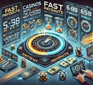 Казино с быстрыми выплатами: правила выбора проекта